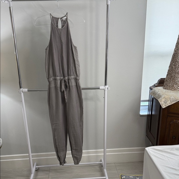 Young Fabulous & Broke Charcoal Sleeveless Jumpsuit NWOT - Picture 4 of 4